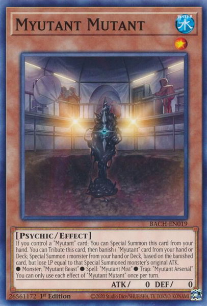 Myutant Mutant - Battle of Chaos YuGiOh trading card