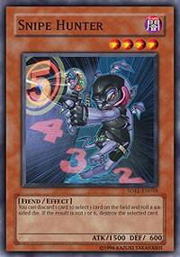 Snipe Hunter - Structure Deck: Rise of the Dragon Lords (SDRL) #SDRL-EN018 - Common / Short Print YuGiOh Trading Card