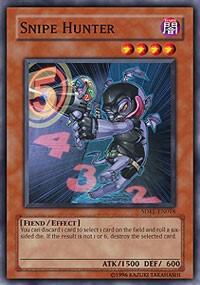 Snipe Hunter - Structure Deck: Rise of the Dragon Lords YuGiOh trading card