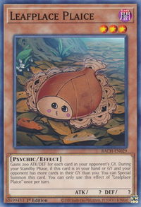 Leafplace Plaice - Battle of Chaos (BACH) #BACH-EN029 - Common / Short Print YuGiOh Trading Card