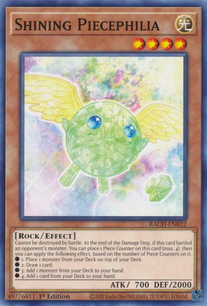 Shining Piecephilia - Battle of Chaos YuGiOh trading card