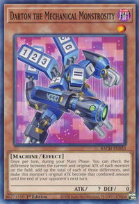 Darton the Mechanical Monstrosity - Battle of Chaos (BACH) #BACH-EN033 - Common / Short Print YuGiOh Trading Card