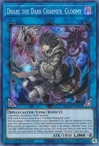 Dharc the Dark Charmer, Gloomy - Battle of Chaos (BACH) #BACH-EN049 - Super Rare YuGiOh Trading Card
