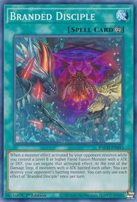 Branded Disciple - Battle of Chaos (BACH) #BACH-EN053 - Common / Short Print YuGiOh Trading Card