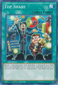 Top Share - Battle of Chaos (BACH) #BACH-EN064 - Common / Short Print YuGiOh Trading Card