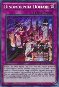 Dinomorphia Domain - Battle of Chaos (BACH) #BACH-EN068 - Secret Rare YuGiOh Trading Card