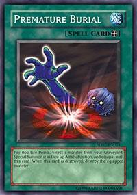 Premature Burial - Structure Deck: Rise of the Dragon Lords YuGiOh trading card
