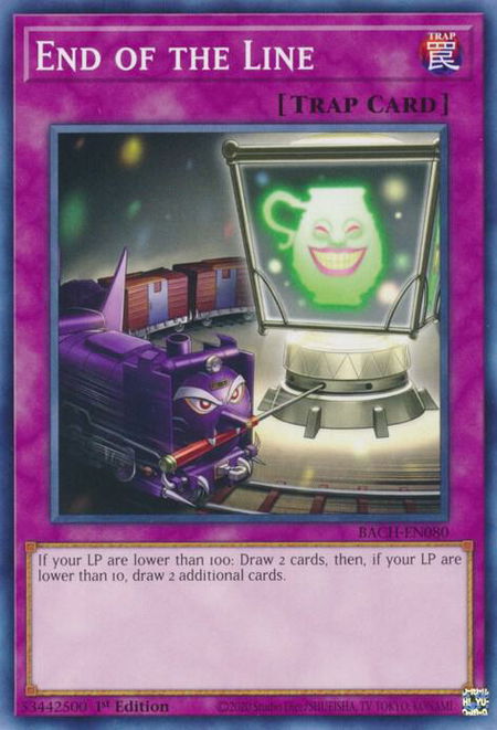 End of the Line - Battle of Chaos YuGiOh trading card