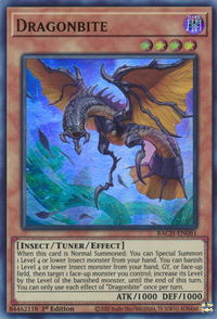 Dragonbite - Battle of Chaos (BACH) #BACH-EN081 - Ultra Rare YuGiOh Trading Card