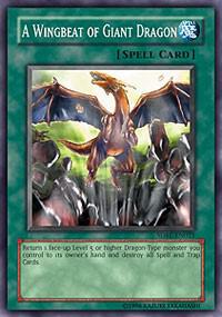 A Wingbeat of Giant Dragon - Structure Deck: Rise of the Dragon Lords YuGiOh trading card
