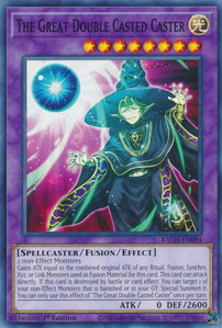 The Great Double Casted Caster - Battle of Chaos (BACH) #BACH-EN084 - Common / Short Print YuGiOh Trading Card