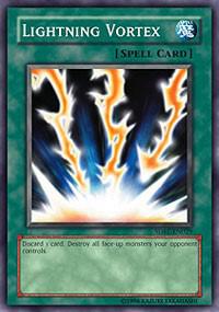 Lightning Vortex - Structure Deck: Rise of the Dragon Lords YuGiOh trading card
