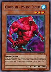 Cloudian - Poison Cloud - Gladiator's Assault (GLAS) #GLAS-EN009 - Common / Short Print YuGiOh Trading Card
