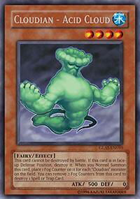 Cloudian - Acid Cloud - Gladiator's Assault (GLAS) #GLAS-EN010 - Rare YuGiOh Trading Card