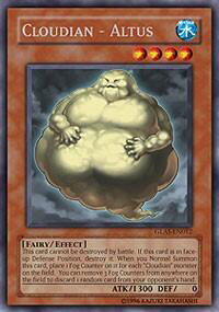 Cloudian - Altus - Gladiator's Assault (GLAS) #GLAS-EN012 - Rare YuGiOh Trading Card