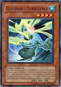 Cloudian - Turbulence - Gladiator's Assault (GLAS) #GLAS-EN013 - Common / Short Print YuGiOh Trading Card