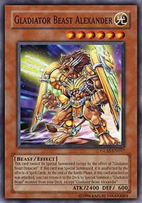 Gladiator Beast Alexander - Gladiator's Assault (GLAS) #GLAS-EN017 - Super Rare YuGiOh Trading Card