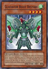 Gladiator Beast Bestiari - Gladiator's Assault YuGiOh trading card