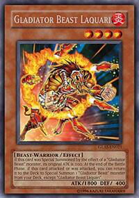 Gladiator Beast Laquari - Gladiator's Assault (GLAS) #GLAS-EN021 - Rare YuGiOh Trading Card