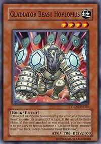 Gladiator Beast Hoplomus - Gladiator's Assault (GLAS) #GLAS-EN022 - Common / Short Print YuGiOh Trading Card