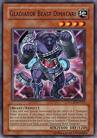 Gladiator Beast Dimacari - Gladiator's Assault (GLAS) #GLAS-EN023 - Common / Short Print YuGiOh Trading Card