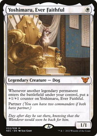 Yoshimaru, Ever Faithful - Commander: Kamigawa: Neon Dynasty (NEC) #32 - Mythic Magic: The Gathering Trading Card