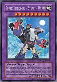 Super Vehicroid - Stealth Union - Gladiator's Assault (GLAS) #GLAS-EN041 - Secret Rare YuGiOh Trading Card