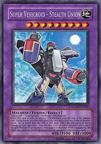 Super Vehicroid - Stealth Union - Gladiator's Assault YuGiOh trading card