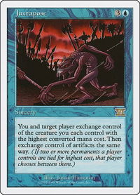 Juxtapose - Classic Sixth Edition (6ED) #77 - Rare Magic: The Gathering Trading Card