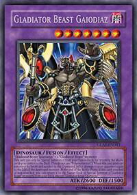 Gladiator Beast Gaiodiaz - Gladiator's Assault (GLAS) #GLAS-EN043 - Rare YuGiOh Trading Card