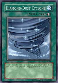 Diamond-Dust Cyclone - Gladiator's Assault (GLAS) #GLAS-EN048 - Rare YuGiOh Trading Card