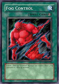 Fog Control - Gladiator's Assault YuGiOh trading card