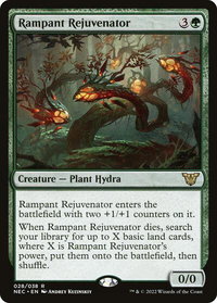 Rampant Rejuvenator - Commander: Kamigawa: Neon Dynasty (NEC) #28 - Rare Magic: The Gathering Trading Card