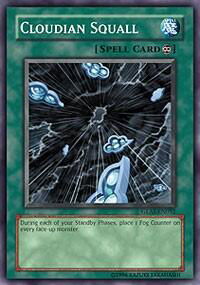 Cloudian Squall - Gladiator's Assault (GLAS) #GLAS-EN052 - Common / Short Print YuGiOh Trading Card