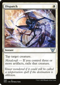 Dispatch - Commander: Kamigawa: Neon Dynasty (NEC) #83 - Uncommon Magic: The Gathering Trading Card