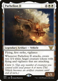 Parhelion II - Commander: Kamigawa: Neon Dynasty (NEC) #87 - Rare Magic: The Gathering Trading Card
