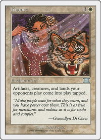 Kismet - Classic Sixth Edition (6ED) #27 - Uncommon Magic: The Gathering Trading Card