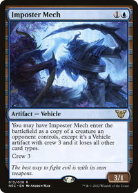 Imposter Mech - Commander: Kamigawa: Neon Dynasty (NEC) #13 - Rare Magic: The Gathering Trading Card