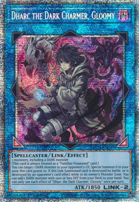 Dharc the Dark Charmer, Gloomy (Starlight Rare) - Battle of Chaos YuGiOh trading card