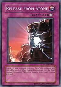 Release from Stone - Gladiator's Assault (GLAS) #GLAS-EN068 - Common / Short Print YuGiOh Trading Card