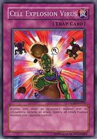 Cell Explosion Virus - Gladiator's Assault (GLAS) #GLAS-EN076 - Rare YuGiOh Trading Card