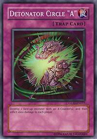 Detonator Circle "A" - Gladiator's Assault (GLAS) #GLAS-EN077 - Common / Short Print YuGiOh Trading Card
