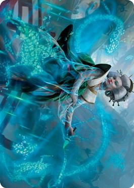 Bearer of Memory Art Card trading card from Art Series: Kamigawa: Neon Dynasty Bearer of Memory Art Card - Art Series: Kamigawa: Neon Dynasty Magic: The Gathering trading card
