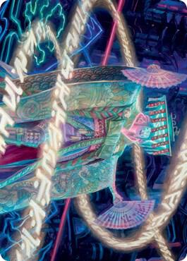 Satsuki, the Living Lore Art Card trading card from Art Series: Kamigawa: Neon Dynasty Satsuki, the Living Lore Art Card - Art Series: Kamigawa: Neon Dynasty Magic: The Gathering trading card