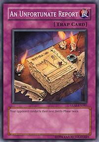 An Unfortunate Report - Gladiator's Assault (GLAS) #GLAS-EN080 - Common / Short Print YuGiOh Trading Card