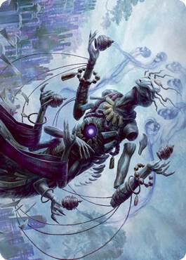 Myojin of Grim Betrayal Art Card - Art Series: Kamigawa: Neon Dynasty Magic: The Gathering trading card