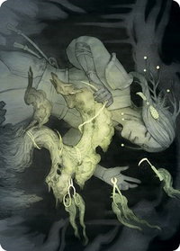 Careful Cultivation Art Card - Art Series: Kamigawa: Neon Dynasty (ASNEO) #21 - Special Magic: The Gathering Trading Card