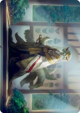 Light-Paws, Emperor's Voice Art Card trading card from Art Series: Kamigawa: Neon Dynasty Light-Paws, Emperor's Voice Art Card - Art Series: Kamigawa: Neon Dynasty Magic: The Gathering trading card