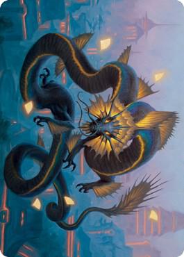 Ao, the Dawn Sky Art Card (25/81) trading card from Art Series: Kamigawa: Neon Dynasty Ao, the Dawn Sky Art Card (25/81) - Art Series: Kamigawa: Neon Dynasty Magic: The Gathering trading card