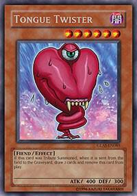 Tongue Twister - Gladiator's Assault YuGiOh trading card